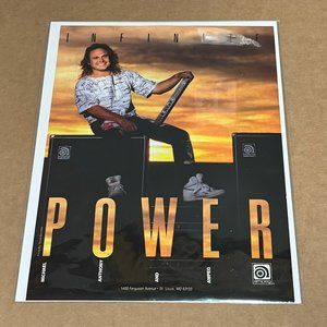 AMPEG AMPS - MICHAEL ANTHONY of VAN HALEN - Print Advertisement